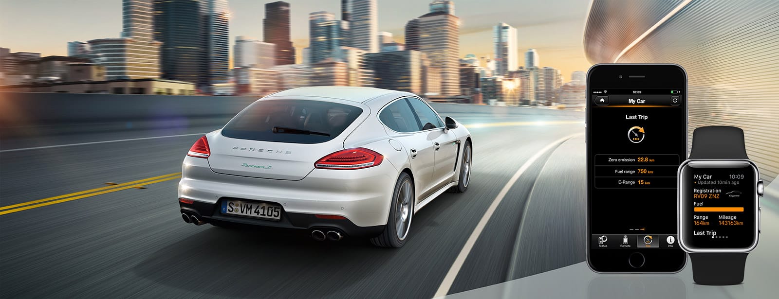 Les véhicules Porsche se connectent à l&rsquo;Apple Watch
