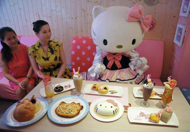 Un restaurant Hello Kitty ouvre ses portes