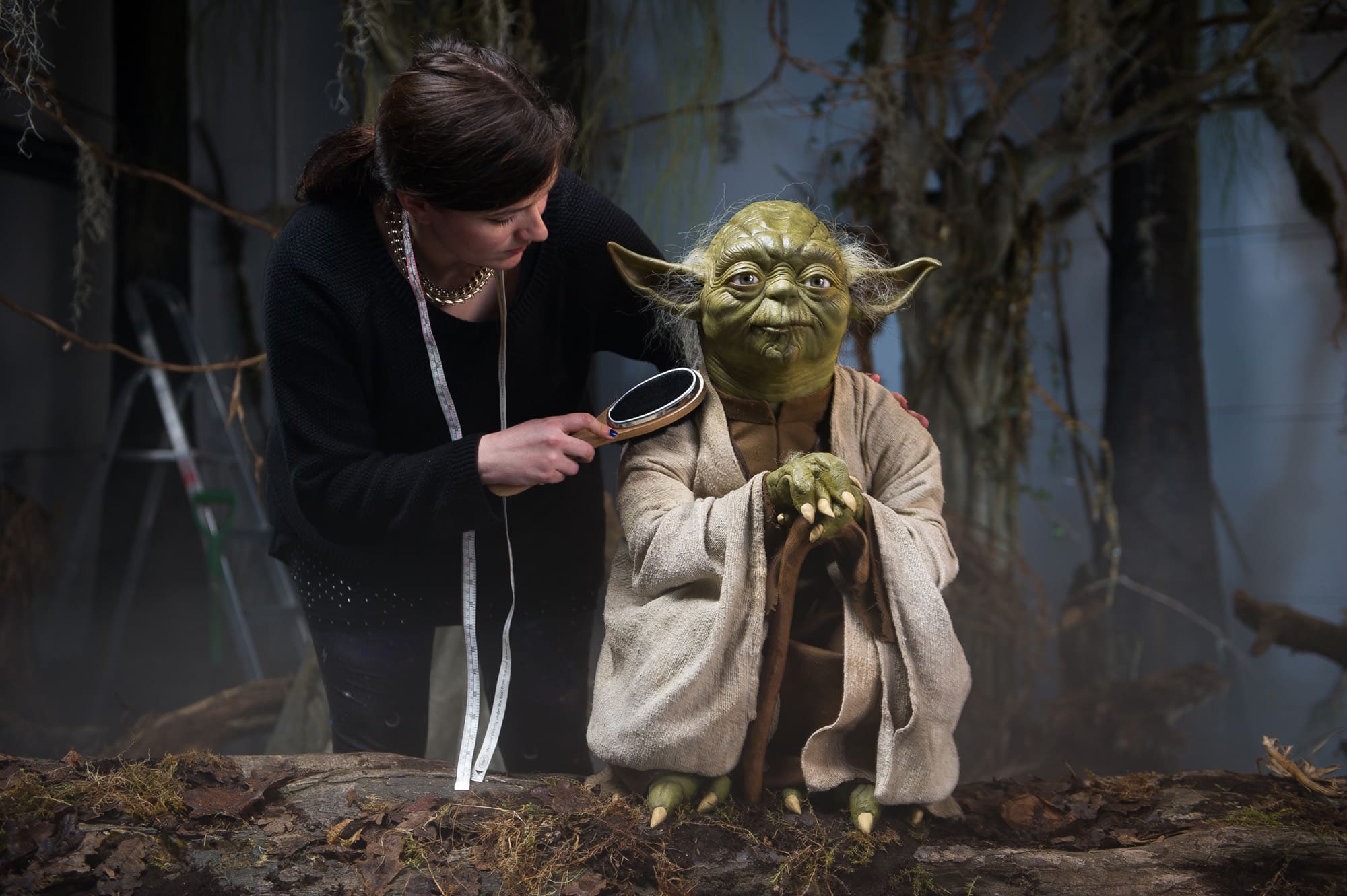 L&rsquo;équipe de Star Wars s&rsquo;invite dans le célèbre musée de Madame Tussauds à Londres