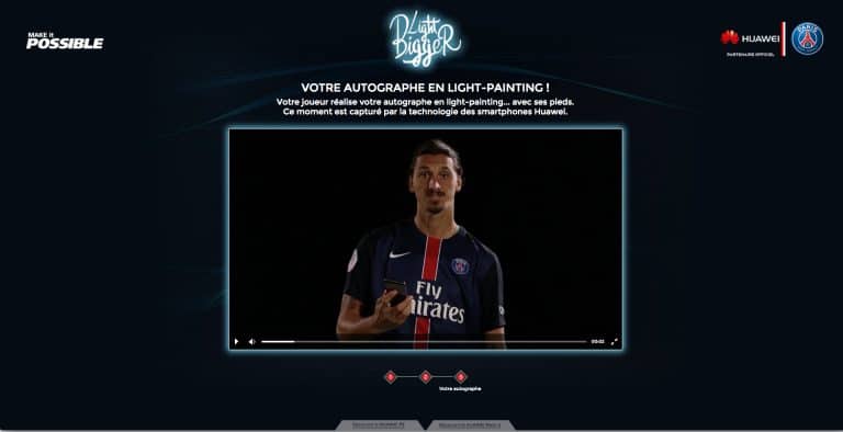 Le light Bigger : association du sport et de l&rsquo;art
