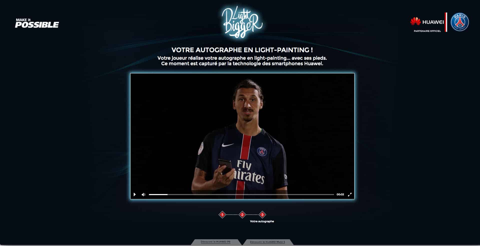 Le light Bigger : association du sport et de l&rsquo;art