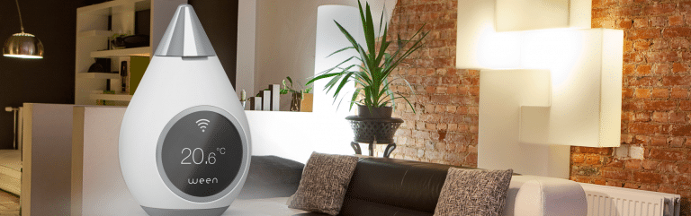 Un thermostat intelligent créé par une start-up française